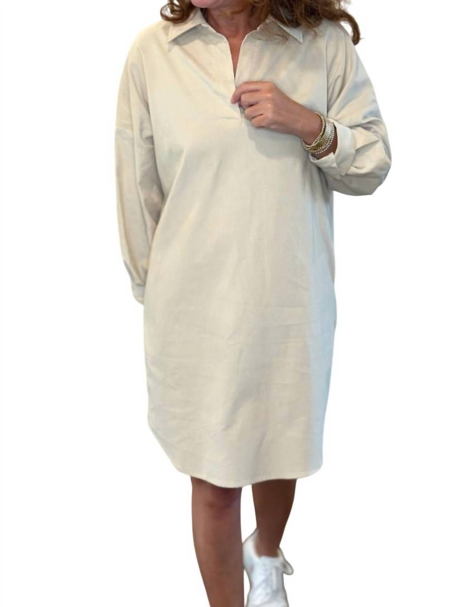 Caryn Lawn - Preppy Corduroy Dress
