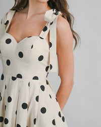 Mable - Polka Dot Midi Dress