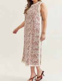 Entro - Jersey Knit Midi Dress
