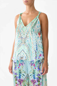 Camilla - Strap Bead Detail Tank Top