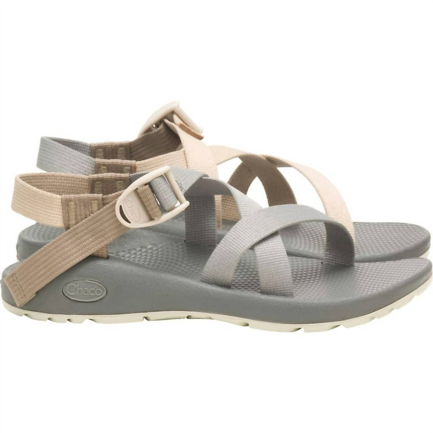 Chaco Women's Z1 Classic Sandal in earth gray - women's sandal - detail view