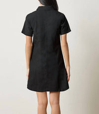 Lilla P - Twill Paneled Shirt Dress