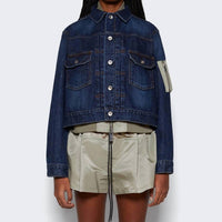 Sacai - Denim Blouson Jacket
