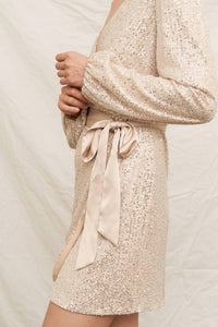 En Creme - Sequin Mini Dress