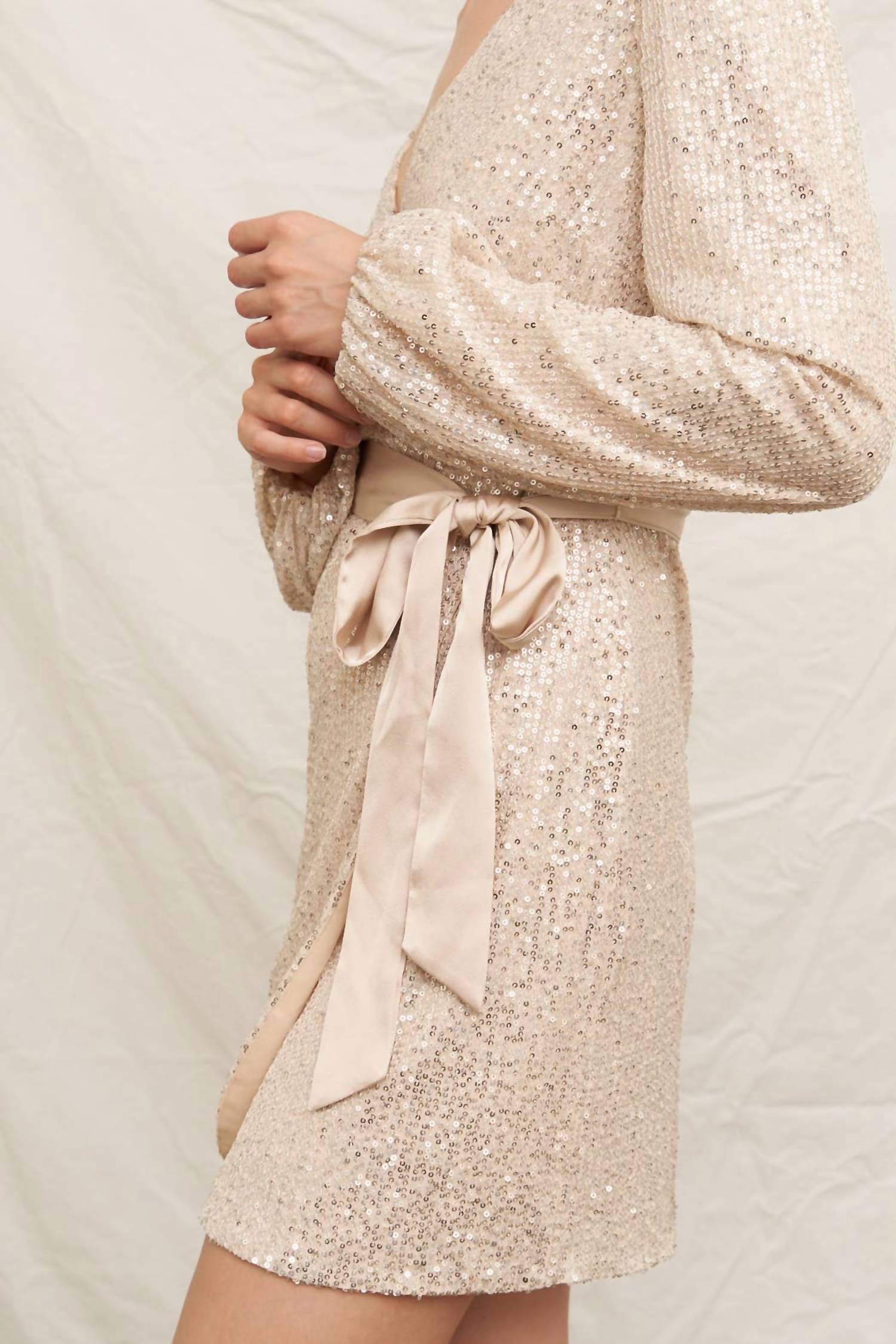 En Creme - Sequin Mini Dress