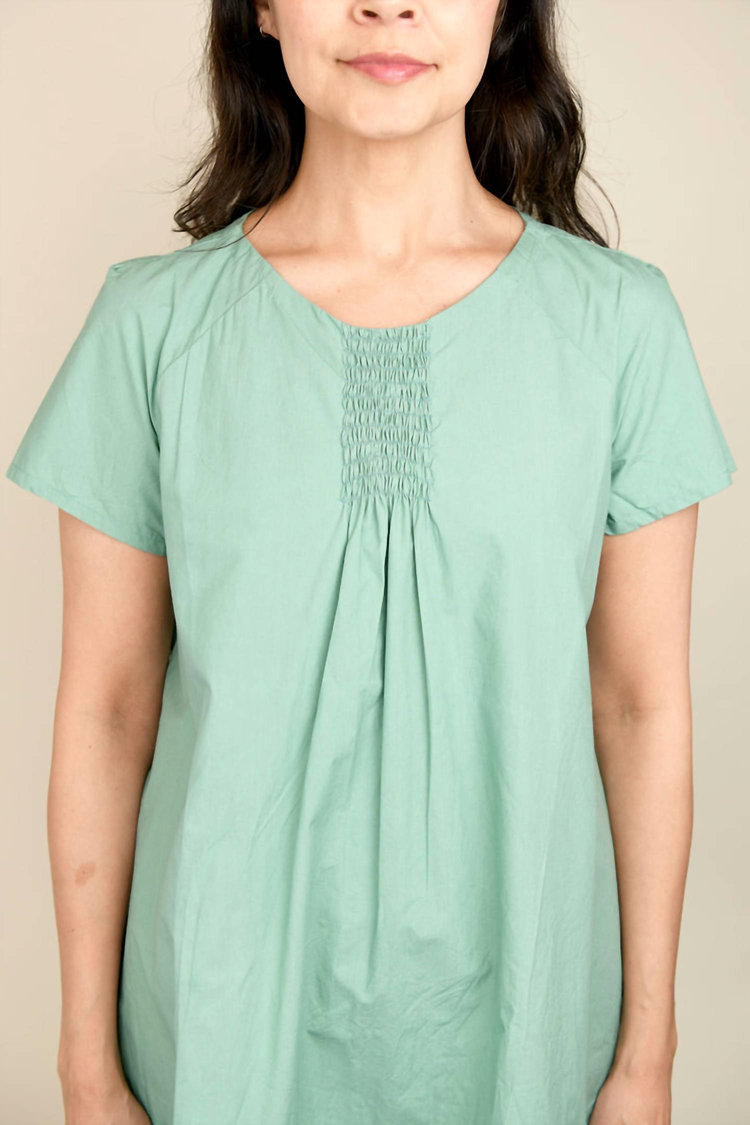 Sula - Smock Poplin Top