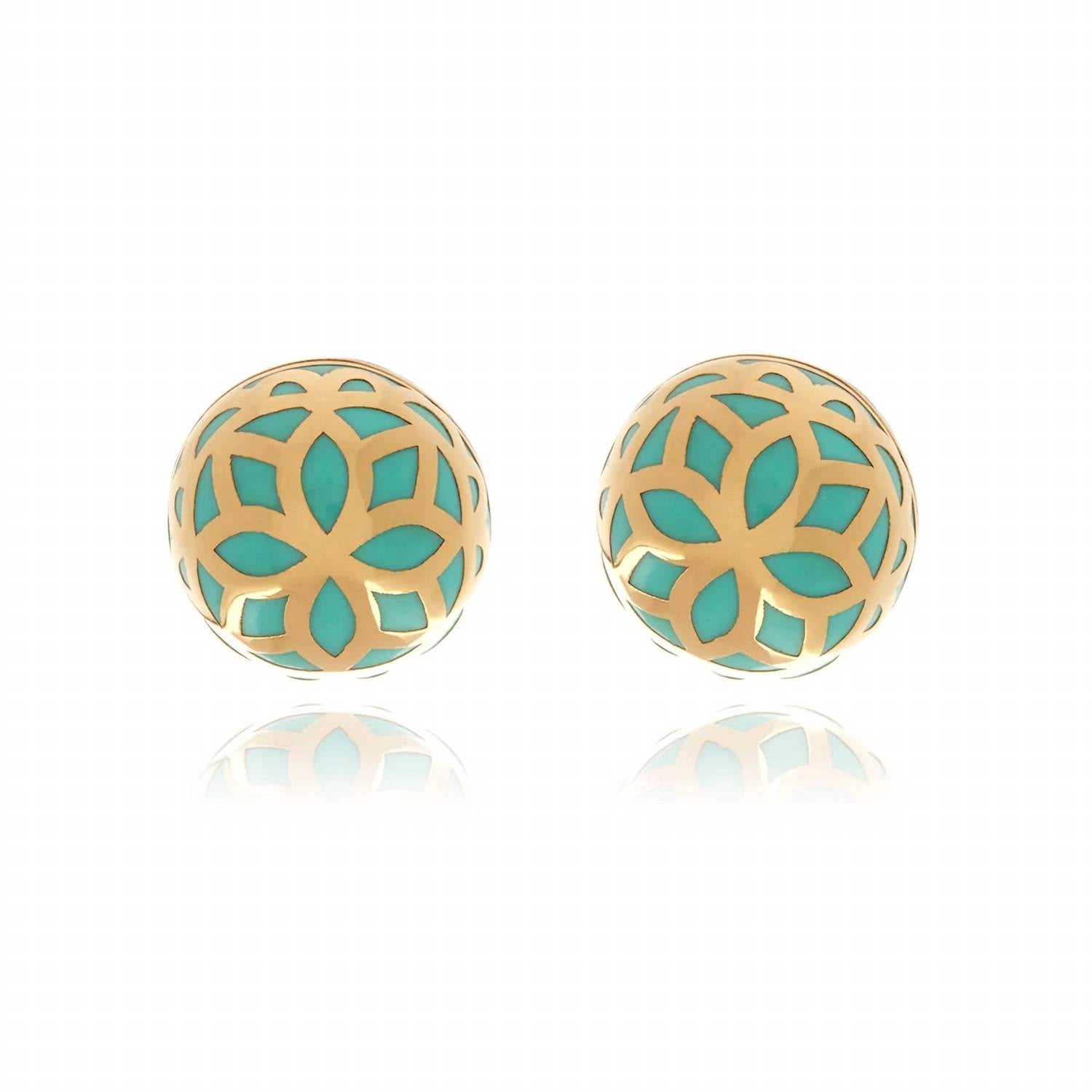 Georgina Jewelry - Women's Signature Flower Sphere Small Earrings