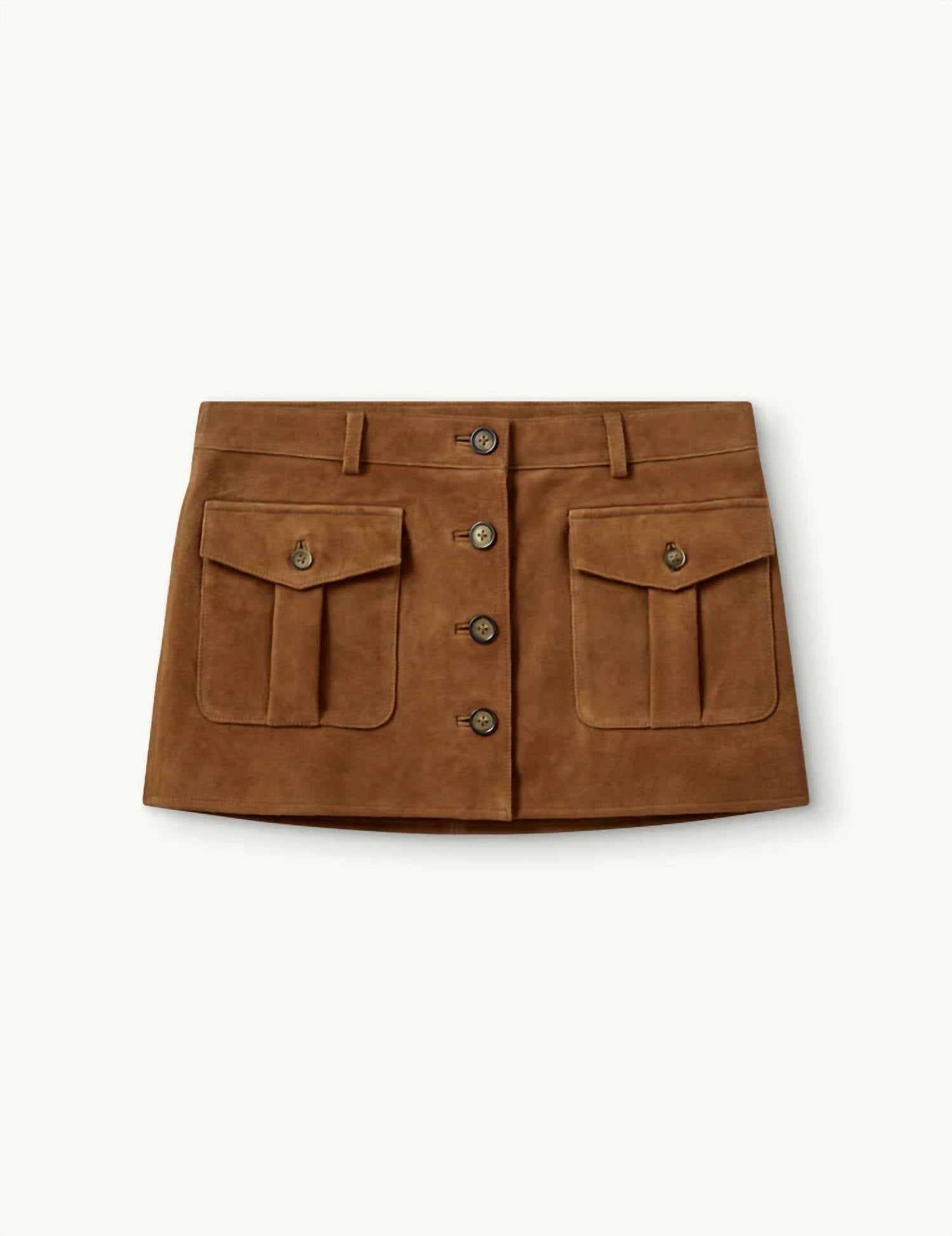 The Garment - Suede Mini Skirt