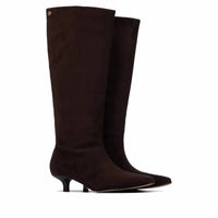 Xti - Women's Pointed Toe Suede Tall Boots