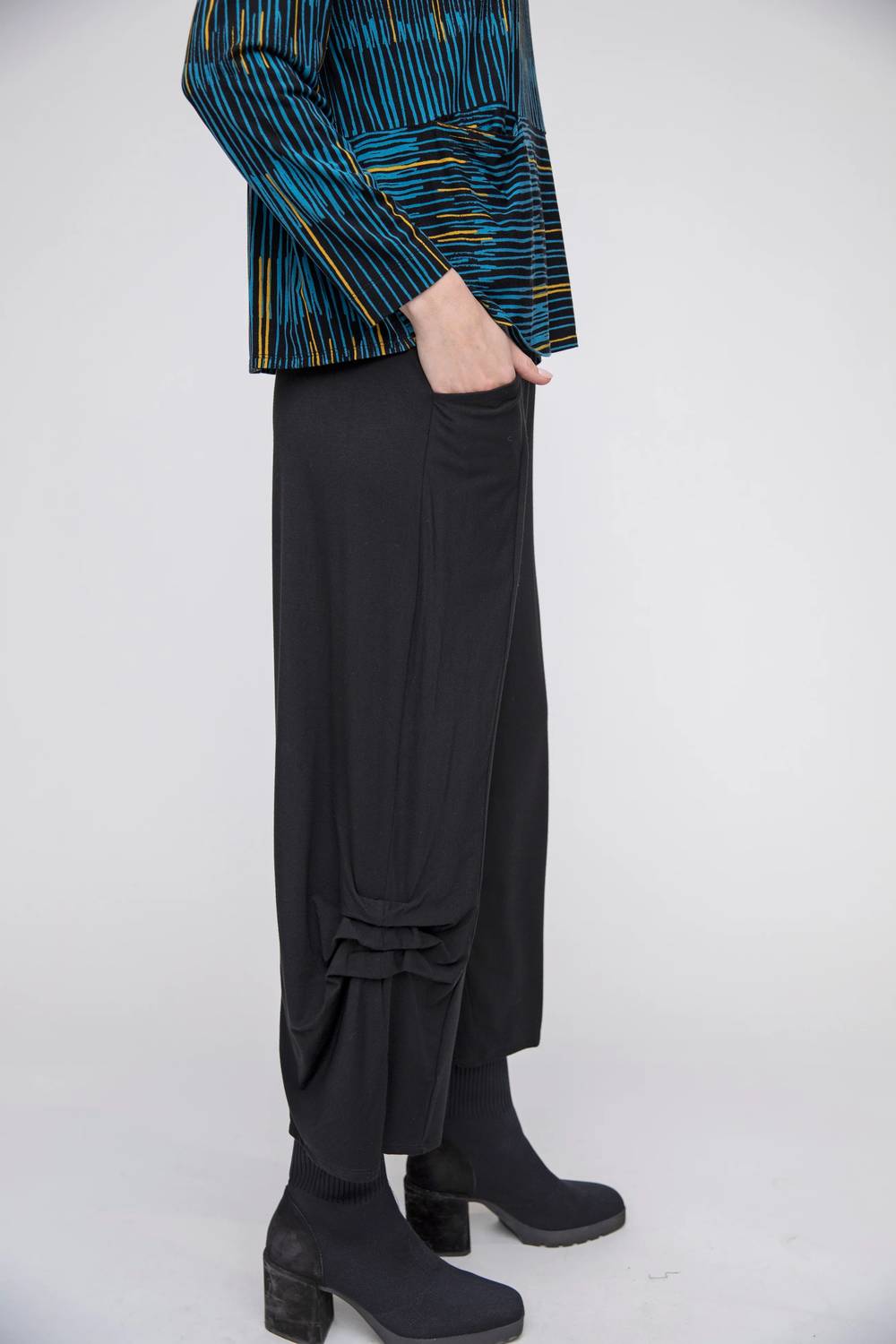 Liv By Habitat - Side Pleat Knit Pants