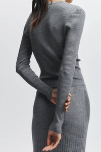 Saint Art - BRAYLON RIB CARDIGAN