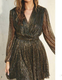 Dress Forum - Holiday Glam Lurex Mini Dress
