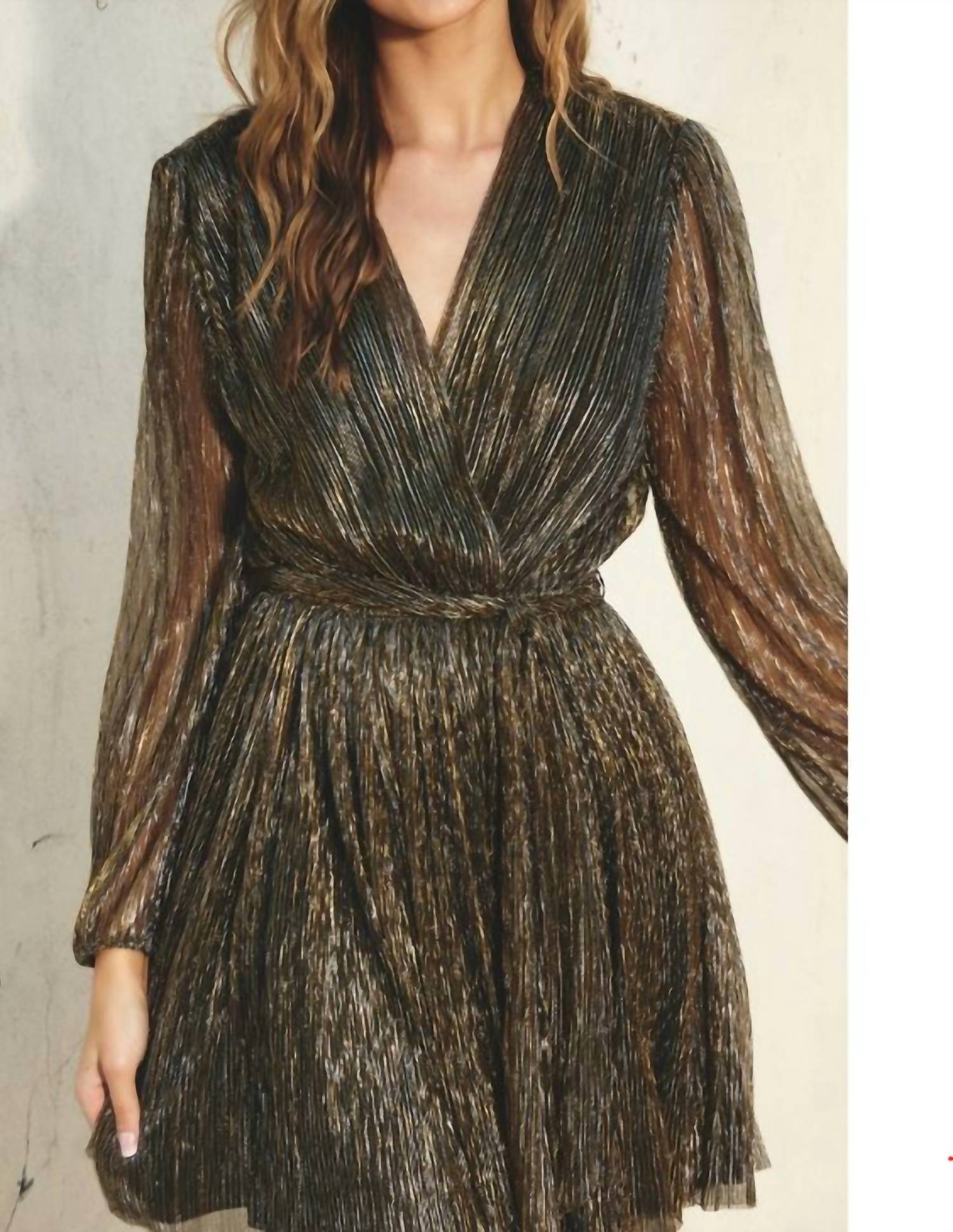 Dress Forum - Holiday Glam Lurex Mini Dress