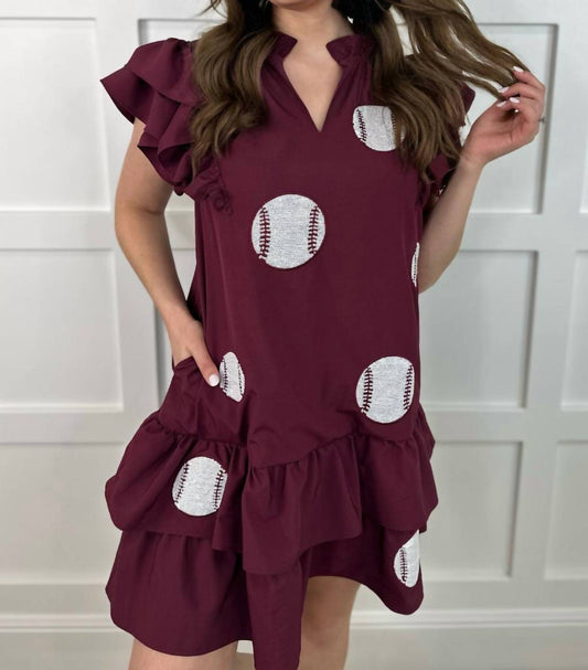 Jess Lea - Baseball Sequin Dress