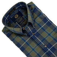 Viyella - Men's Check Button Down Shirt