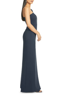Sachin & Babi - Nadia One-shoulder Gown