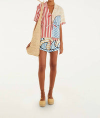 Farm Rio - Lightweight Tie Detail Blouse