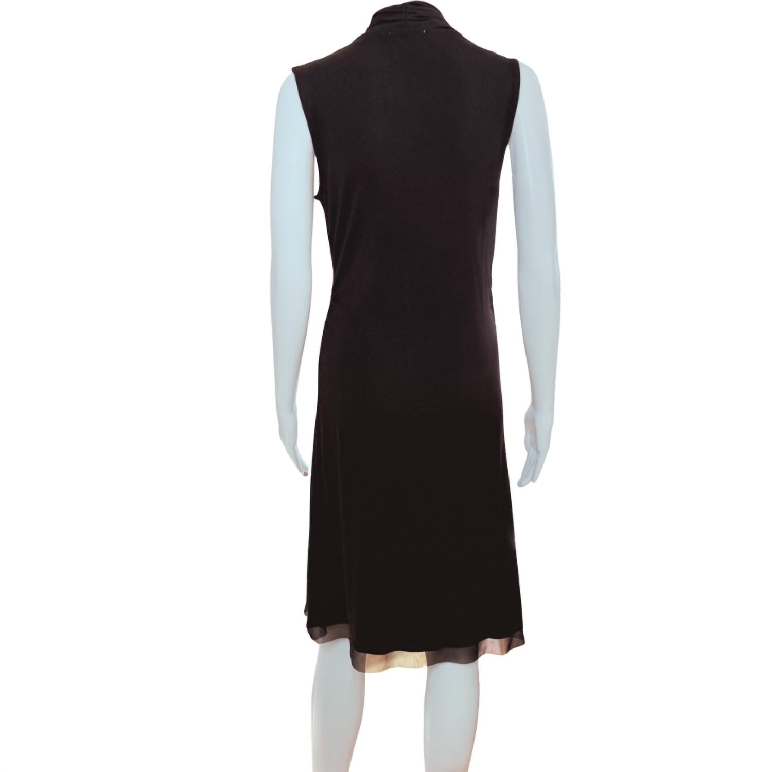 T Tahari - V-Neck Midi Dress