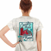 Cherished Girl - Women's Country Barn Tee - Plus