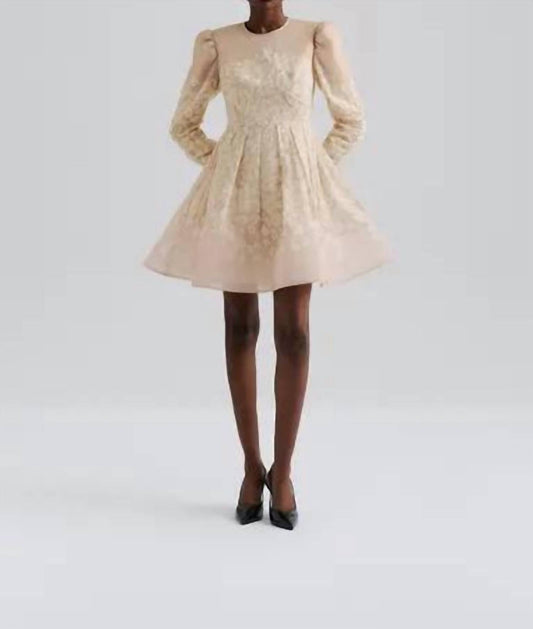 Malina - Leoni Silk Mini Dress