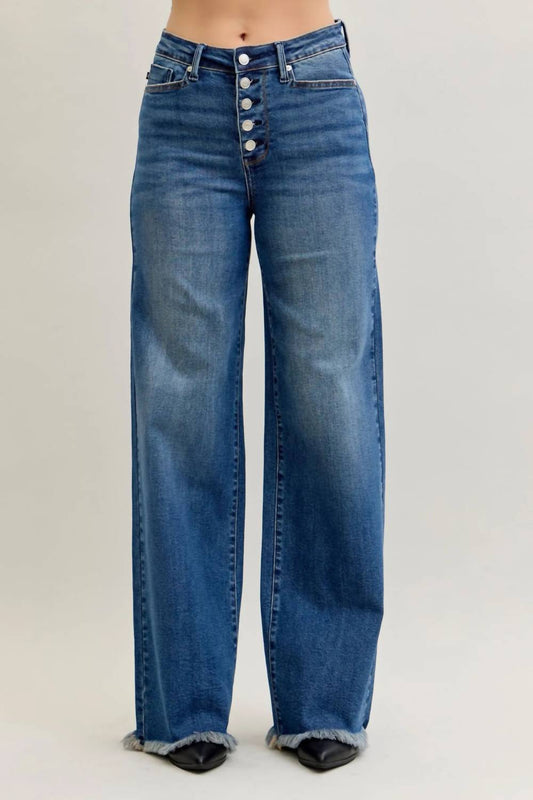 Judy Blue - High Waist Column Straight Jeans