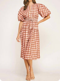 Strut & Bolt - Finding Freedom Chainlink Midi Dress