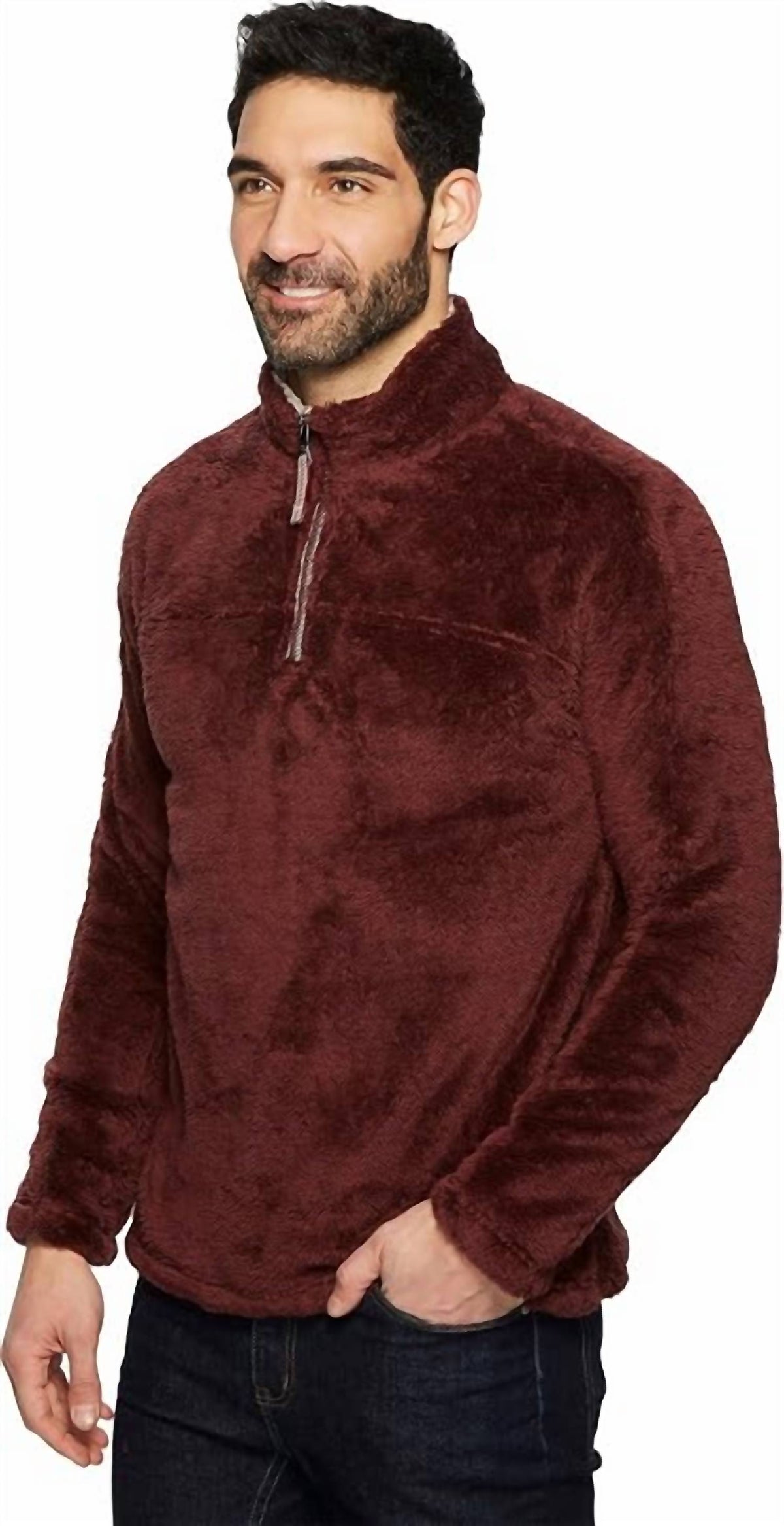 True Grit - Plush Half Zip Pullover