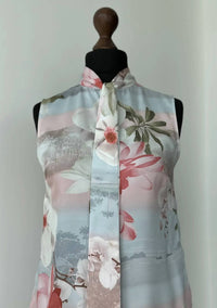 Ted Baker - Mint choc chip tie neck blouse