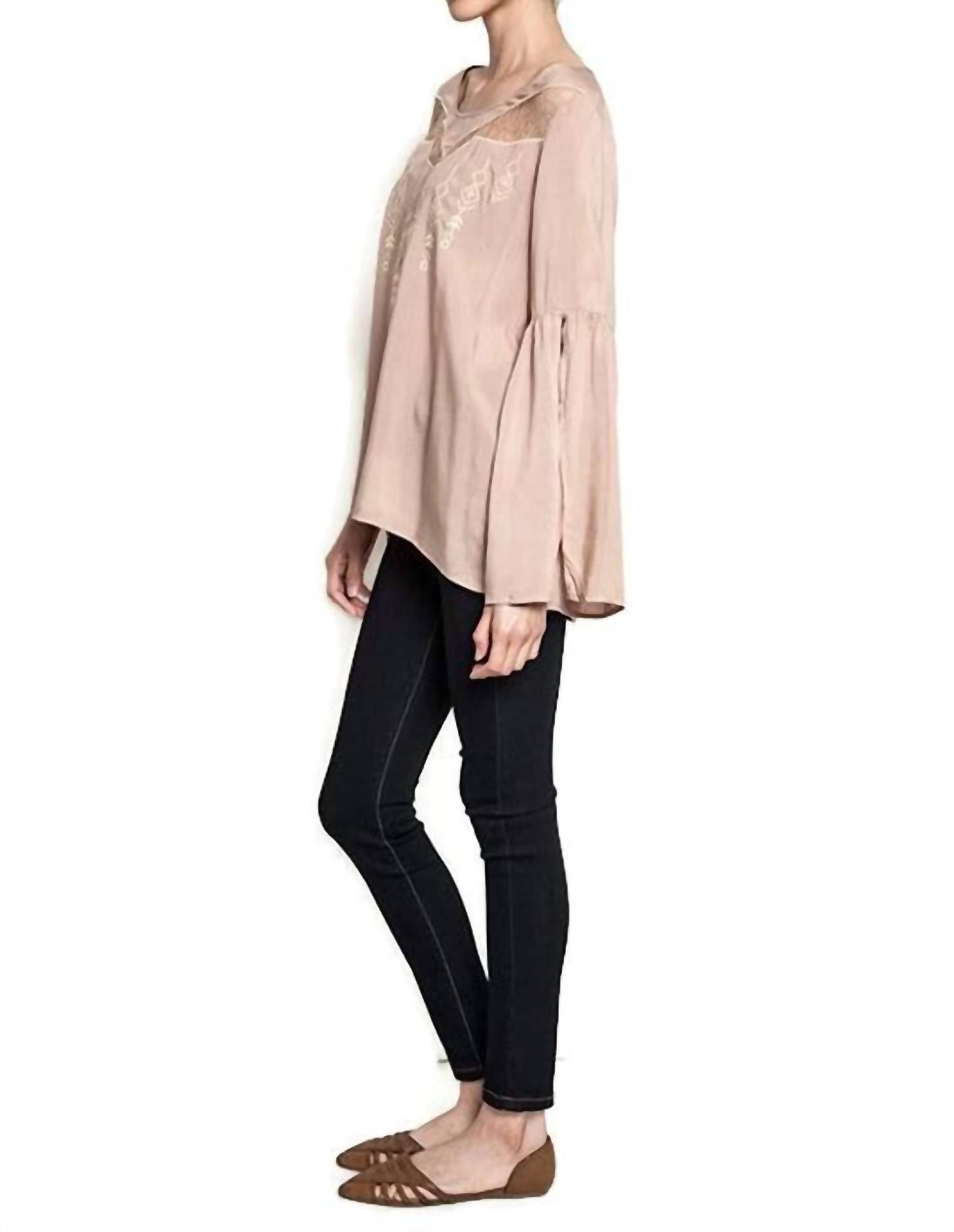 Kori - Angel Sleeve Tribal Blouse