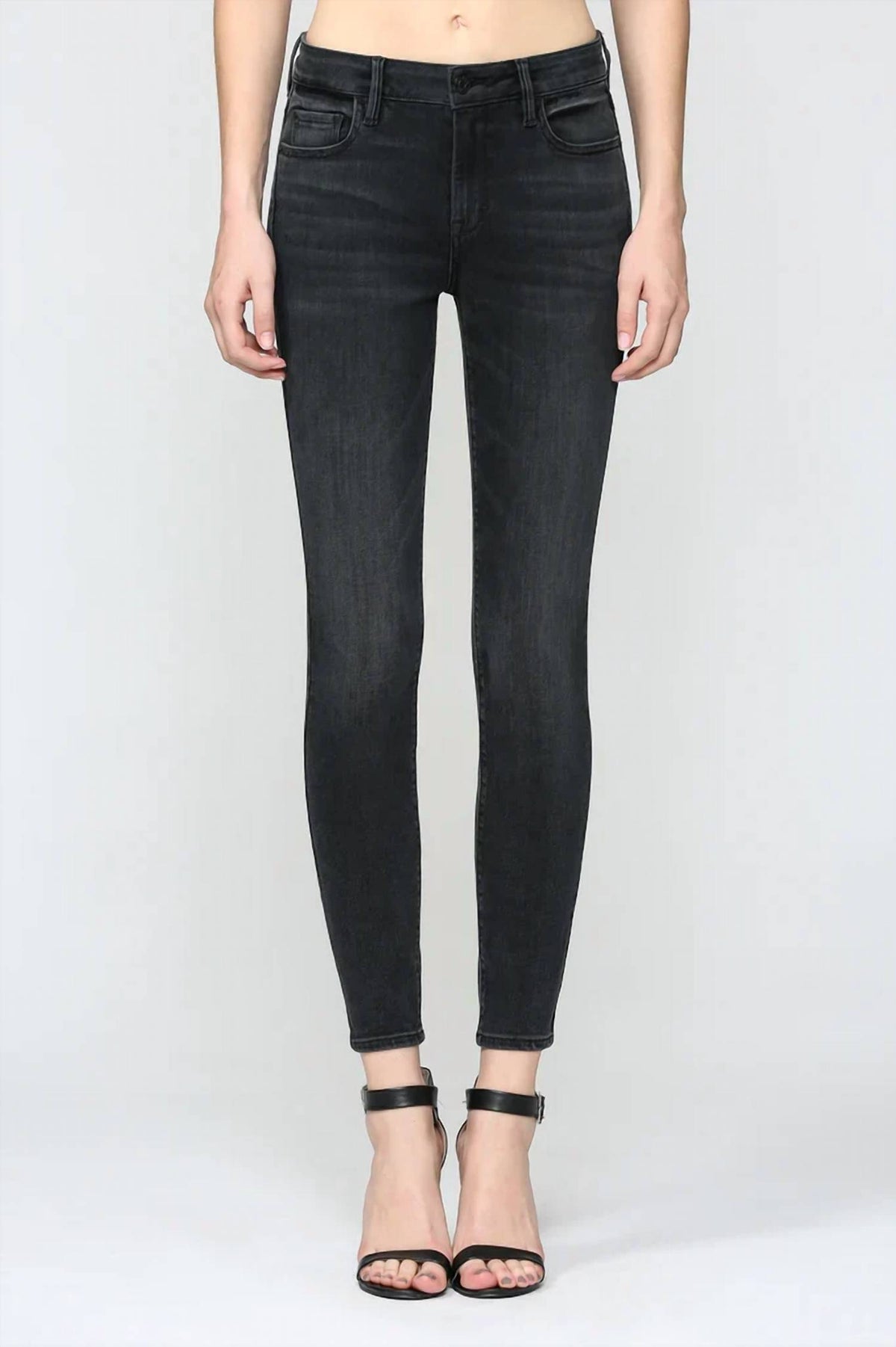 Hidden - Amella Skinny Jeans with Clean Hem