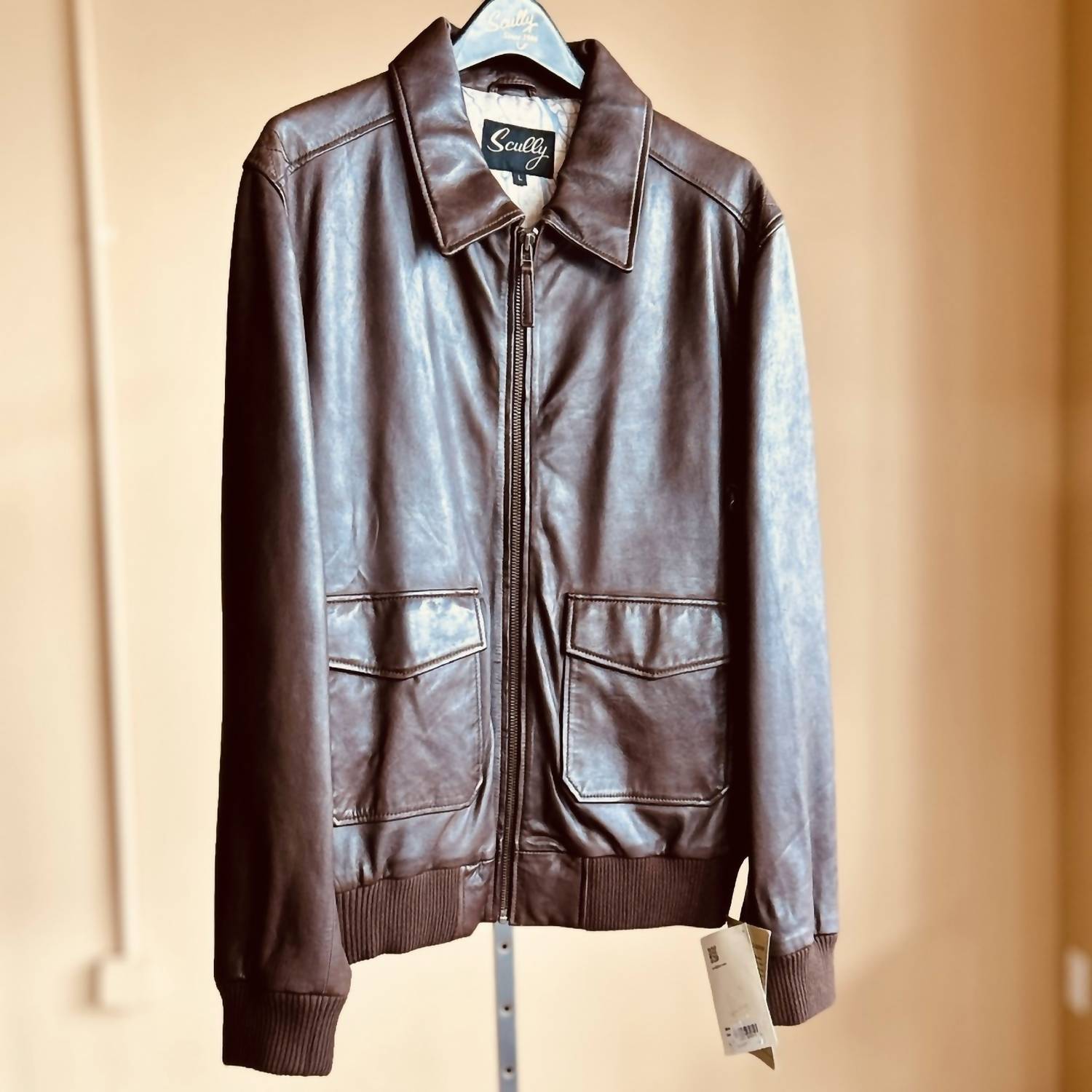 Scully - Men's Leather Bomber Jacket