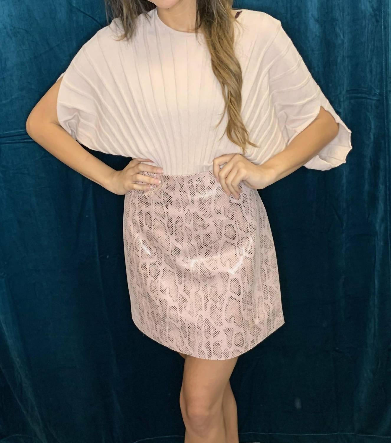 Leopard Print Mini Skirt