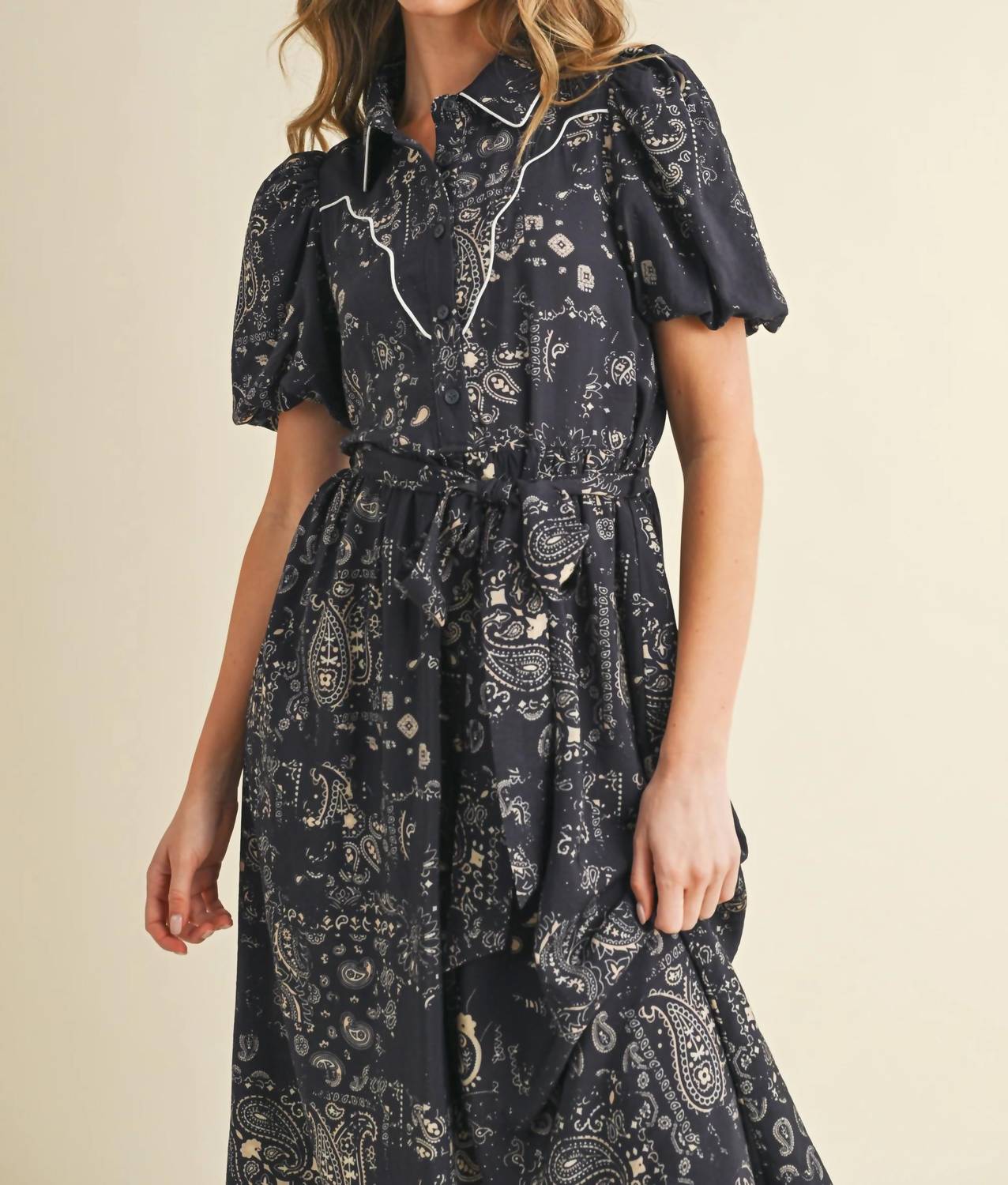 Tcec - Verena Paisley Dress