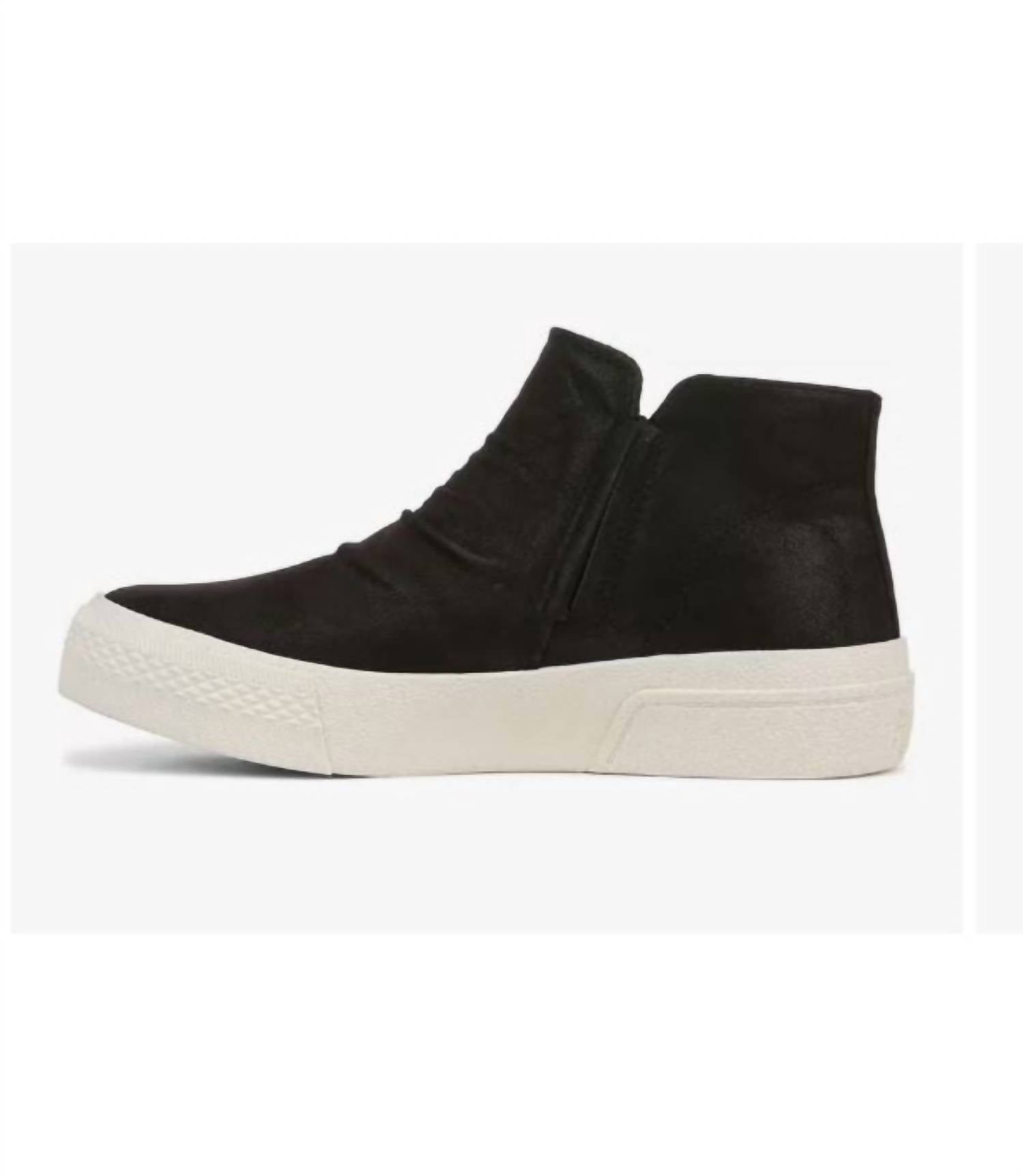 BLOWFISH Women's Wave Zip Shoe in black - women's sneaker - detail view