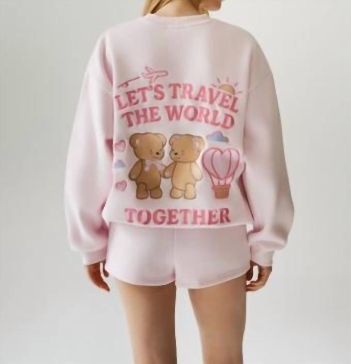 The Happy Camp3R - Travel Together Crewneck Sweatshirt