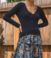 Skies Are Blue - Skyler Crochet Cardigan