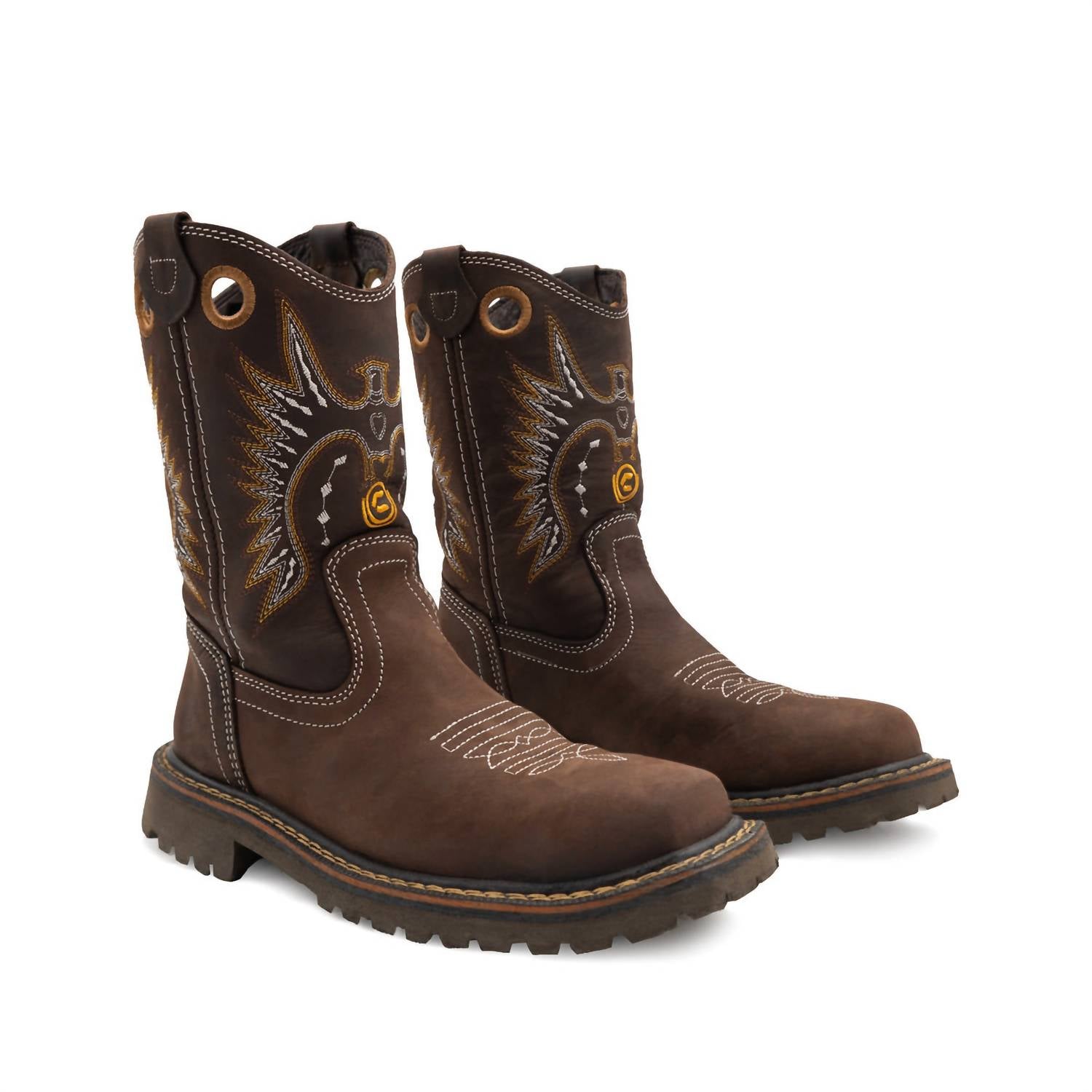 Pradera - Men's Tracker Vintage Safety Toe Work Boots