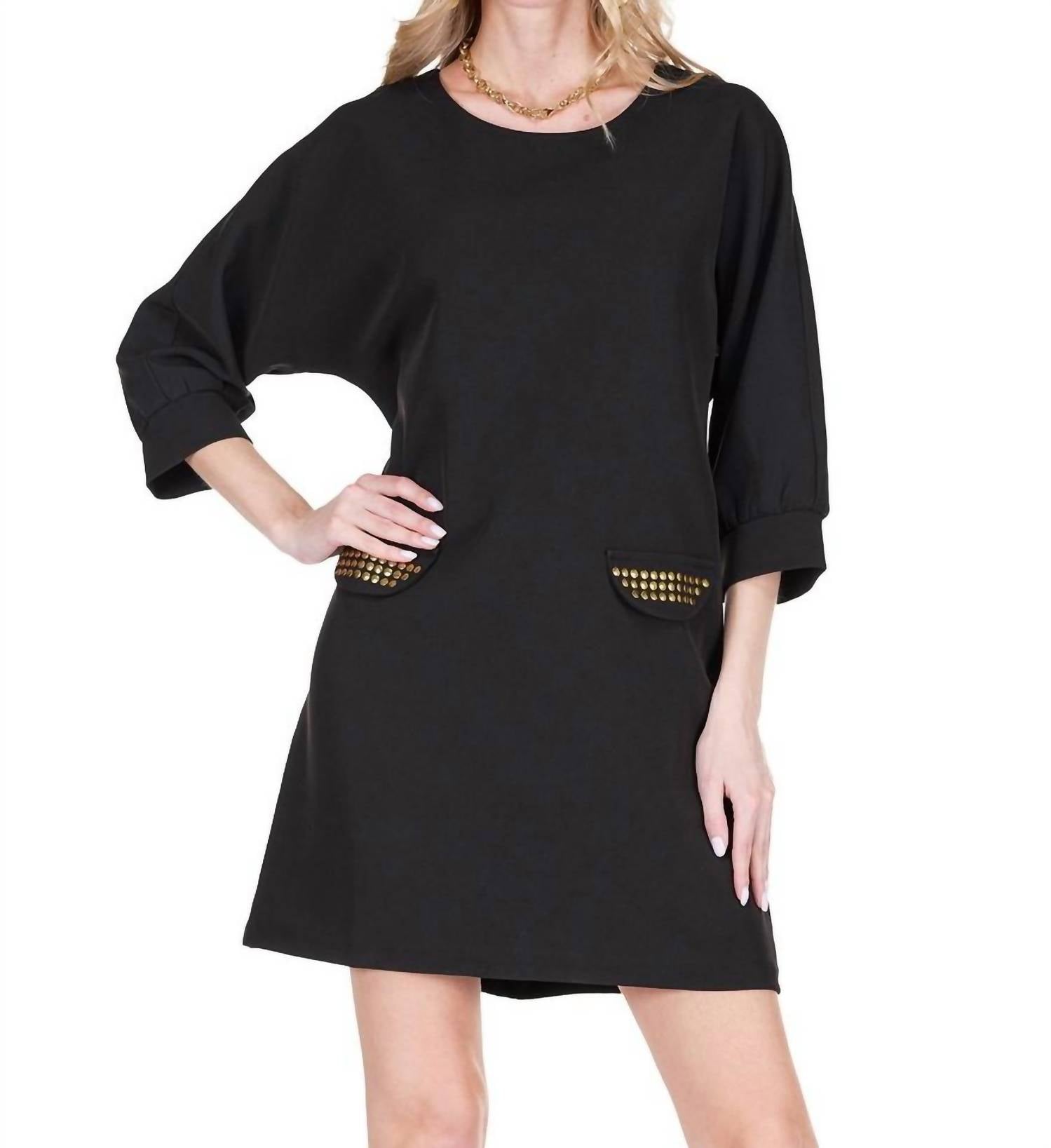 Joy Joy - Stud Kimono Dress