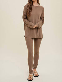 Wishlist - Two Piece Comfy Slub Set
