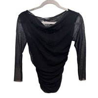 Petit Pois By Viviana G - Shirred Cowl Neck Top