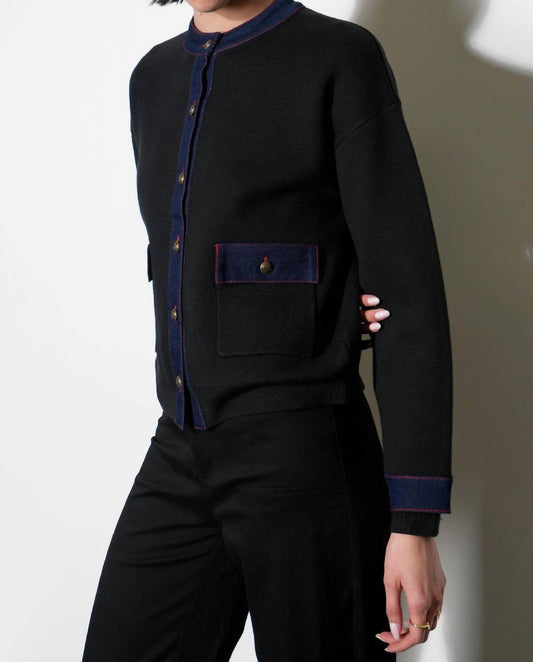 Greylin - Lila Denim Detail Jacket