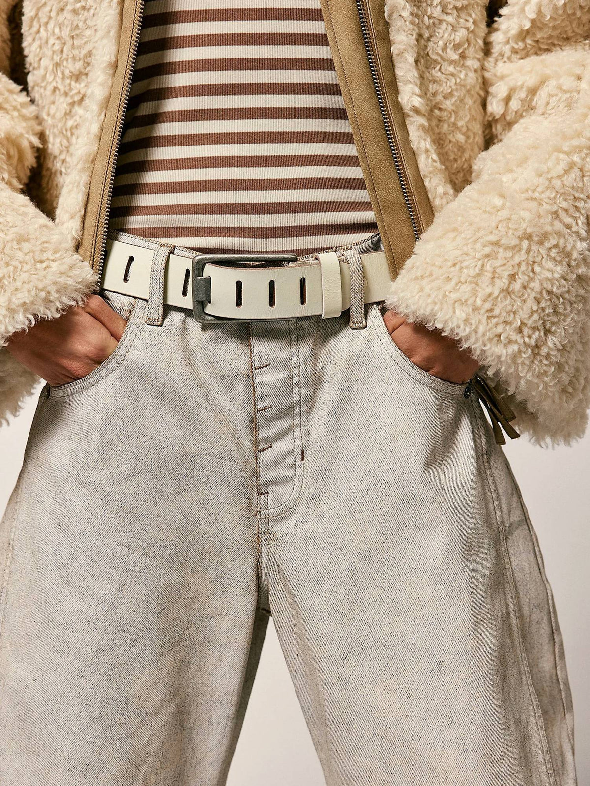 Free People - Women's Jona Leather Belt