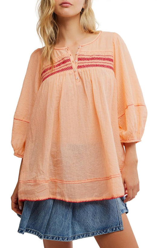 Free People - Dylan Smocked Tunic