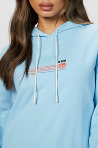 GRAPHIC-PRINT DRAWSTRING HOODIE