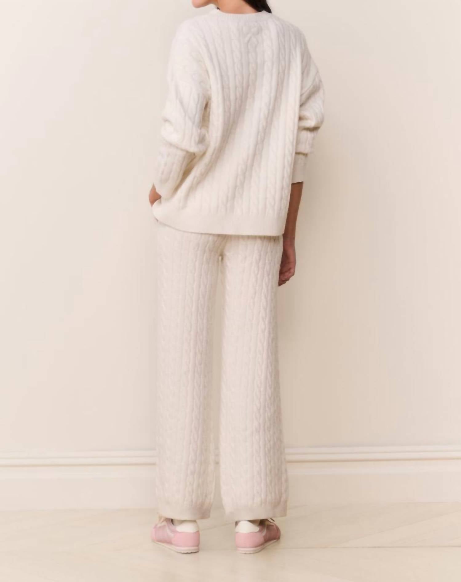 Loveshackfancy - Kym Cable Knit Sweater