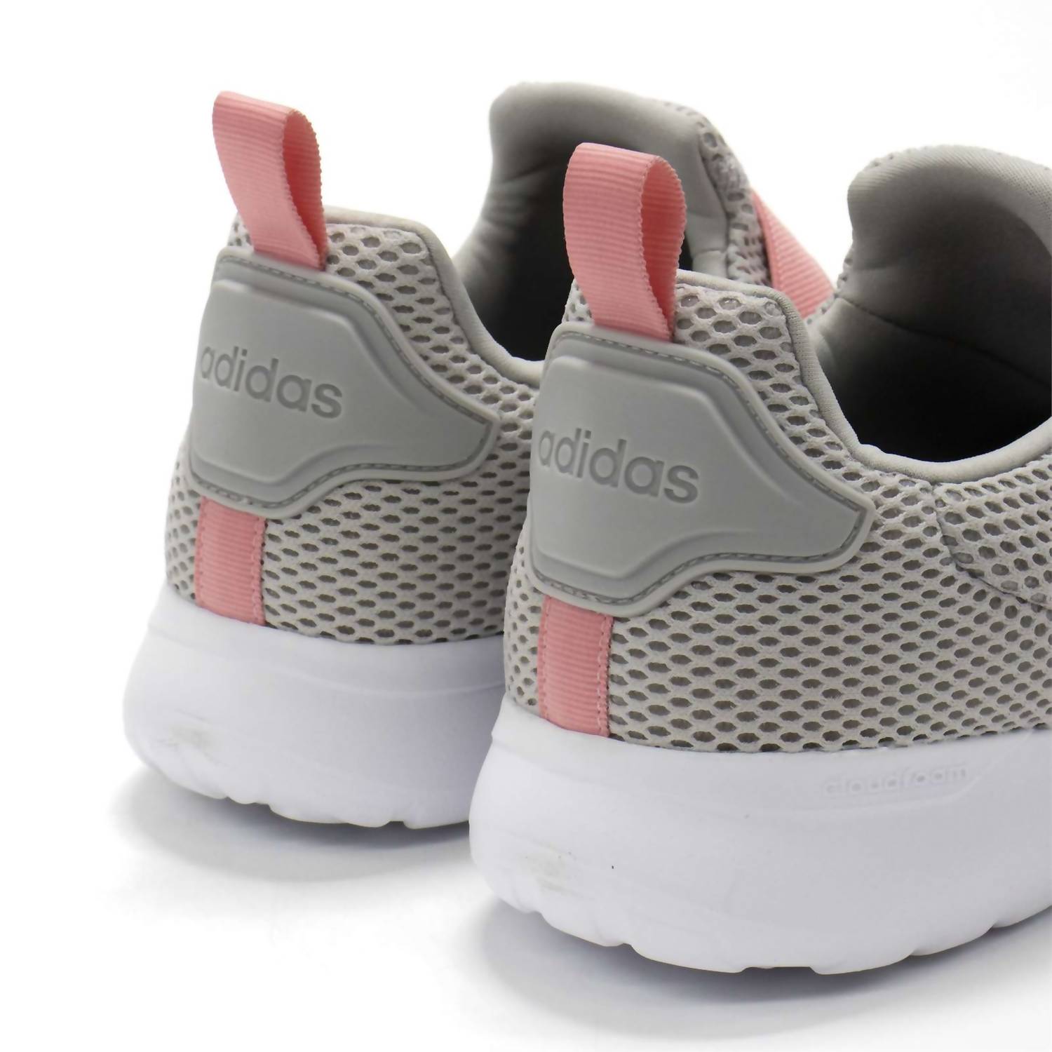 adidas Girl's Lite Racer Adapt 4.0 Running Shoes in grey - kids' sneaker - view 6