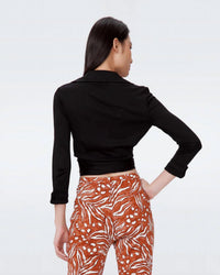 Diane Von Furstenberg - Bobbie Wrap Cropped Top