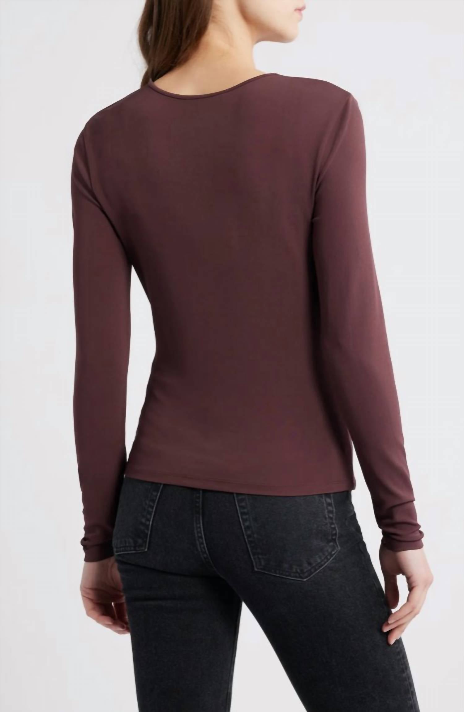Frame - Keyhole Top