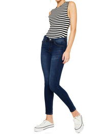 Kancan - Mid Rise Super Skinny Jeans