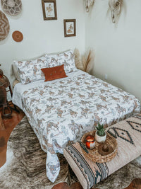 Ida Mae Home - Birdie Neutral Quilt Set